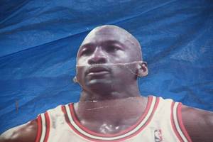 Michael Jordan Standee