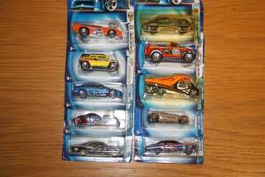 Hot Wheels New In Package Lot  10 Cars