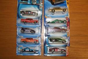 Hot Wheels New In Package Lot  10 Cars