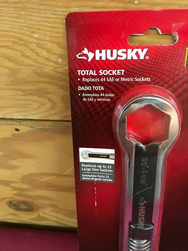 lot 467 image: Husky Total Socket, Retail $12.99