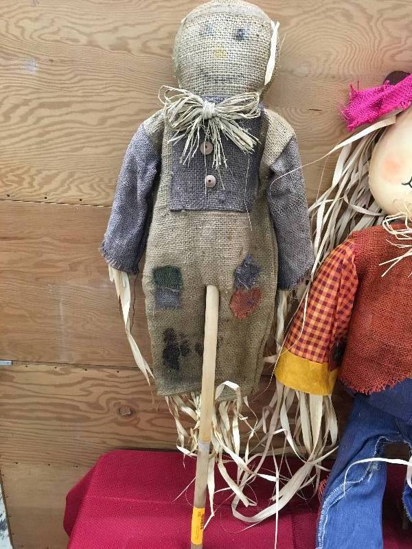 lot 497 image: Three Scarecrows