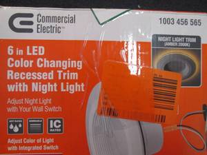 2 Commercial Electric 6 inch LED Co...