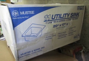 Mustee 17 in. x 20 in. Fiberglass S...