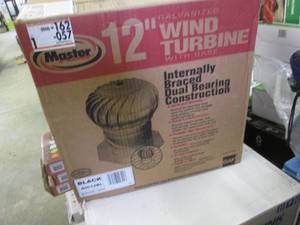 Master Flow 12 inch Black Galvanize...