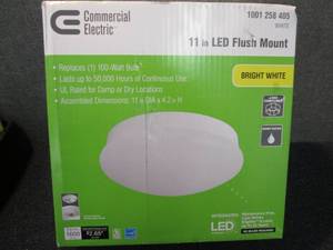 Commercial Electric Spin Light 11 i...