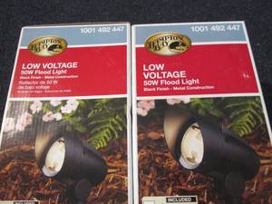 2 Hampton Bay Low-Voltage 50-Watt B...