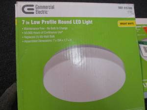 2 Commercial Electric Low Profile 7...