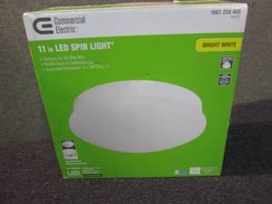 Commercial Electric Spin Light 11 i...