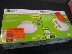 2 Commercial Electric Spin Light 7 ...
