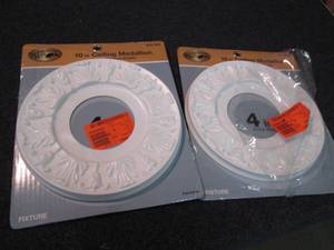 2 Hampton Bay 10 inch Ceiling Medal...