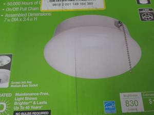 2 Commercial Electric Spin Light 7 ...