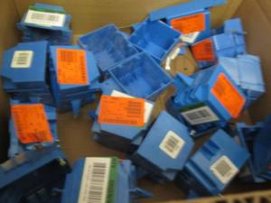 Box of Carlon 2 Gang PVC Electrical...
