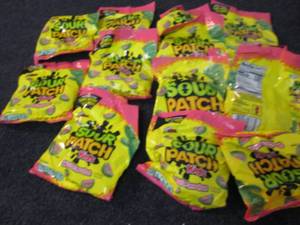 12- 5 oz Bags Sour Patch Kids Water...