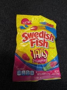 8- 8 oz Bags Swedish Fish Tails...