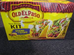 4- 8.8 oz Boxes of Old El Paso Taco...