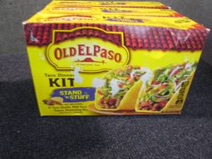 4- 8.8 oz Boxes of Old El Paso Taco...