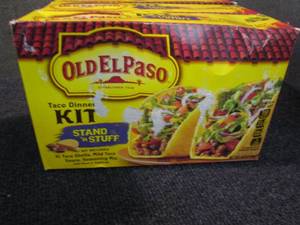 4- 8.8 oz Boxes of Old El Paso Taco...