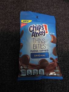 12- 1.7 oz pks Chips Ahoy Thin Bite...