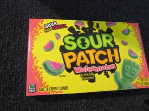 12-3.5 oz Boxes Sour Patch Kids Wat...