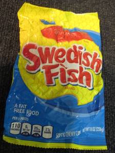 8- 8 oz Bags Swedish Fish ...