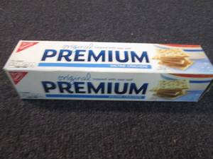 12- 4 oz Premium Saltine Crackers...
