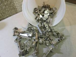 lot 29 image: Large Lot of Cabinet Door Hinges an...