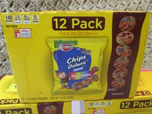 lot 45 image: 3 Boxes of Keebler Rainbow Chips De...
