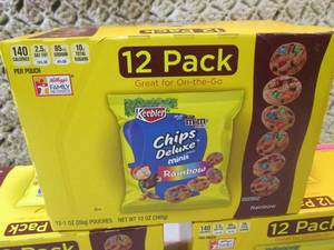 lot 47 image: 3 Boxes of Keebler Rainbow Chips De...