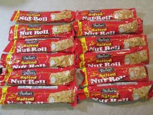 lot 50 image: 12 King Size Salted Nut Roll Candy ...