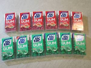 lot 51 image: 12 Tic Tac Sugar Free Gum Cool Wate...
