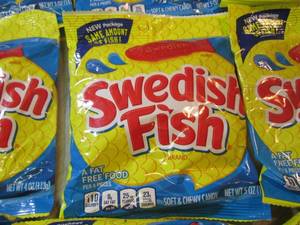 lot 117 image: 12 Bags of Swedish Fish Candy Best ...