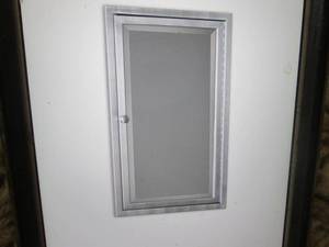 lot 140 image: Framed Single Door Stainless Steel ...