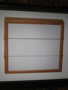 lot 172 image: Framed Surface Mount Tri-View Bathr...