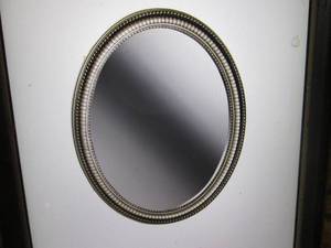 lot 173 image: Zenith Oval Mirror Surface Mount Me...