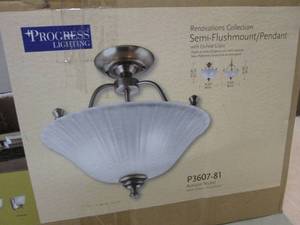 lot 188 image: Renovations15.63 3-Light Antique N...