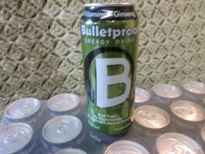 lot 209 image: Case of 24 Cans of Bullet Proof Ene...