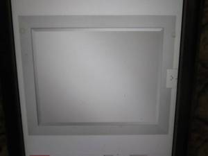 lot 252 image: Mosaic White Bathroom Vanity Mirror...