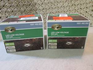 lot 268 image: Lot of 2 Low Voltage Black Outdoor ...