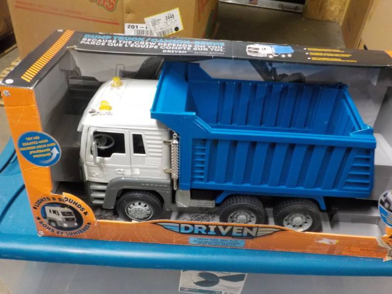 driven garbage truck