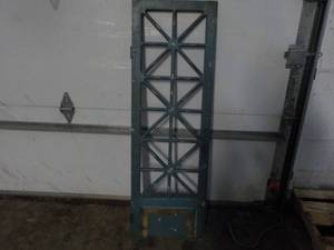 lot 8 image: Wood Shutter Wall Dcor...