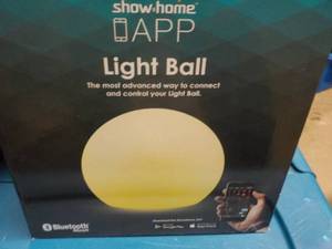 lot 30 image: Holiday Show Home Light Ball with A...