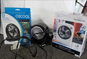 lot 108 image: 3 Fans all new...