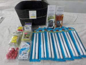 lot 132 image: Basket, Reed Diffusers, Wicks and S...