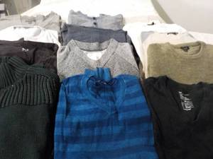 lot 135 image: Mens M Sweaters and tops all new ...