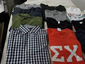 lot 137 image: Mens Clothing all new size M- sh...