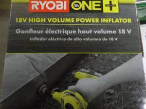 lot 155 image: RYObiOne 18v High Volume Power Infl...