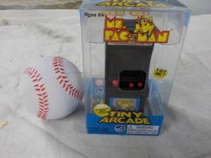 lot 181 image: New Pac Man Tiny Arcade Game and Ba...