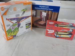 lot 182 image: TableTop Basketball Game, Bank Shot...