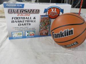 lot 183 image: New Franklin Grip Rite Basketball a...
