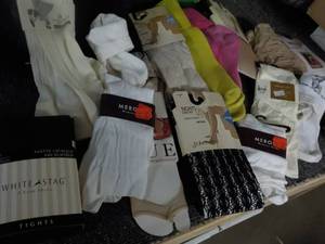 lot 194 image: Womens Trouser Socks and Tights al...